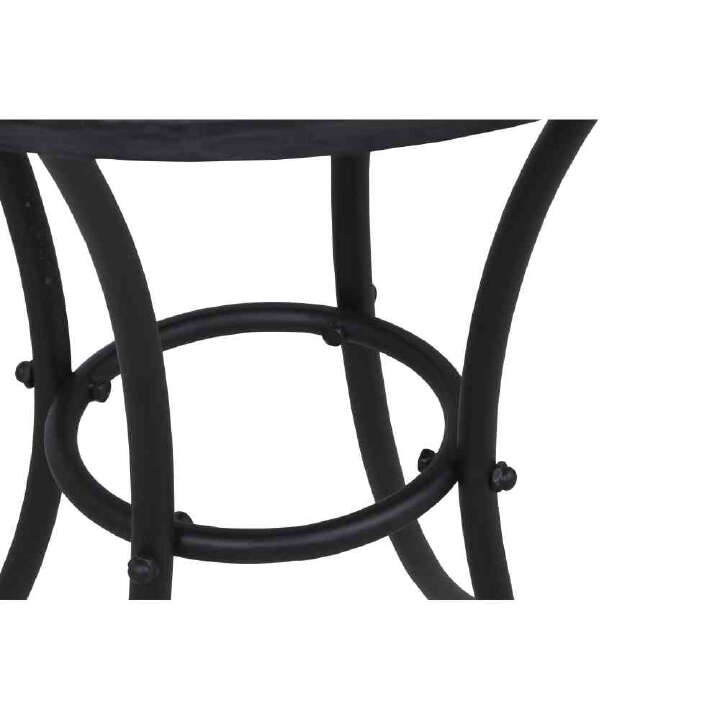 SIENA GARDEN Tisch Prato rund 60 cm Eisen mit Mosaikoptik